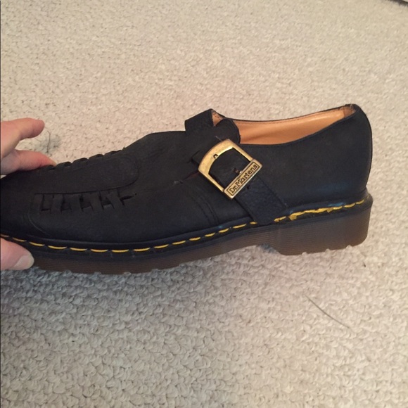 Dr. Martens men’s shoes size 14 black buckled - Picture 13 of 15